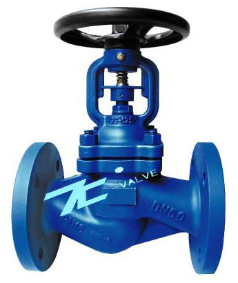 國標波紋管法蘭截止閥